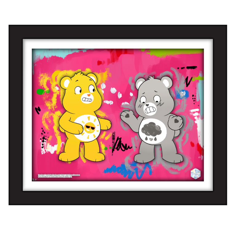 Once Upon a Rainbow #1101 (Care Bears Animation Cel Art Scene)