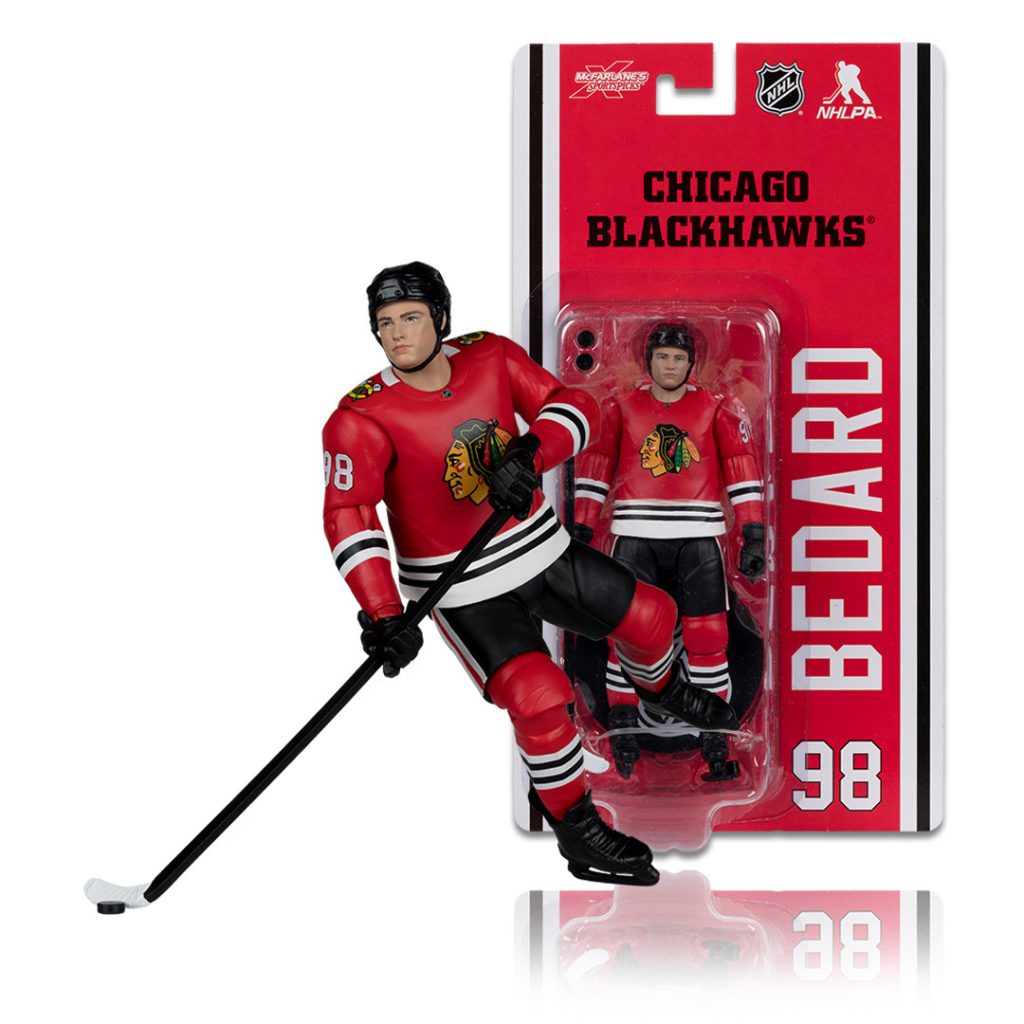 Connor Bedard (Chicago Blackhawks) 6&Prime; Articulated Figure