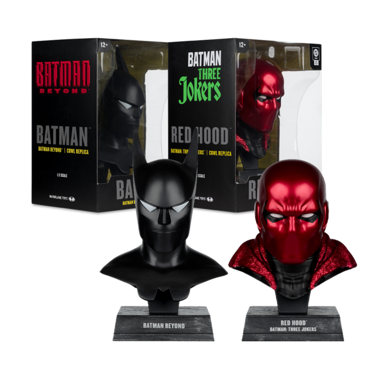 Batman (Batman Beyond)/Red Hood (Batman: Three Jokers) 1:3 Scale Cowl Replicas Wave 2 Bundle (2)