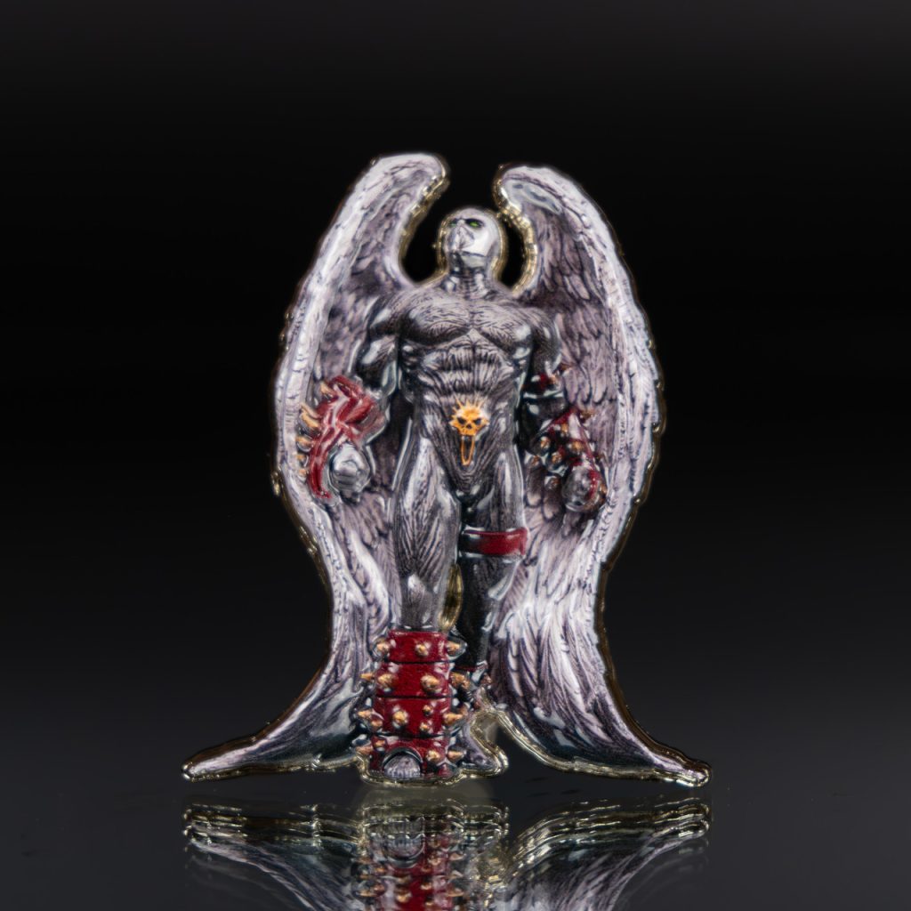 Spawn Wings of Redemption Toy Photography 3D Metal Pin