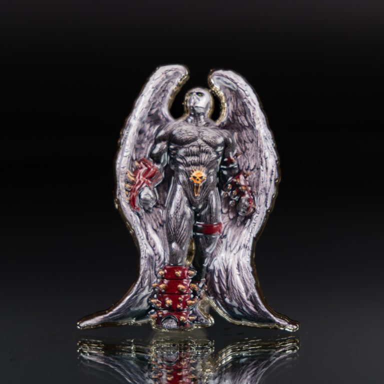 Spawn Wings of Redemption Toy Photography 3D Metal Pin
