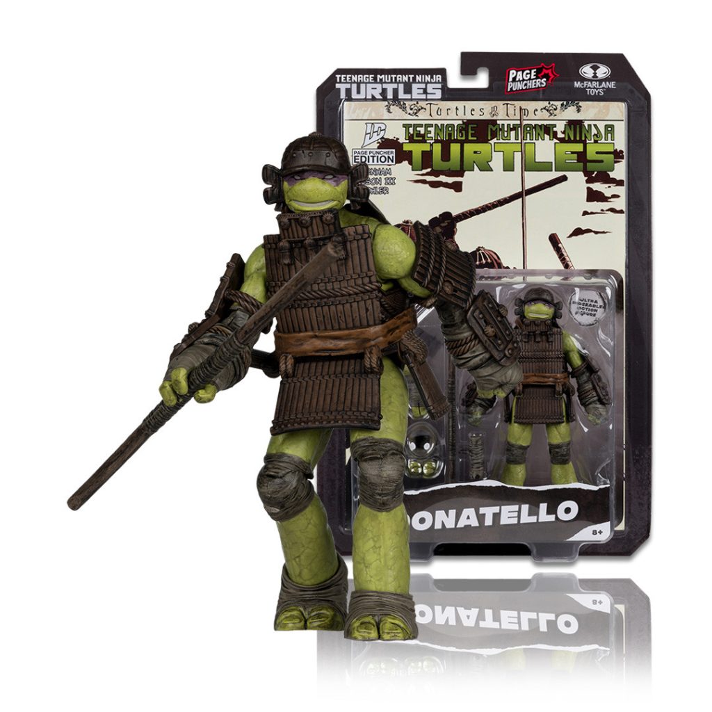 Donatello (Page Punchers: Teenage Mutant Ninja Turtles) 5&Prime; Figure w/Turtles in Time Comic
