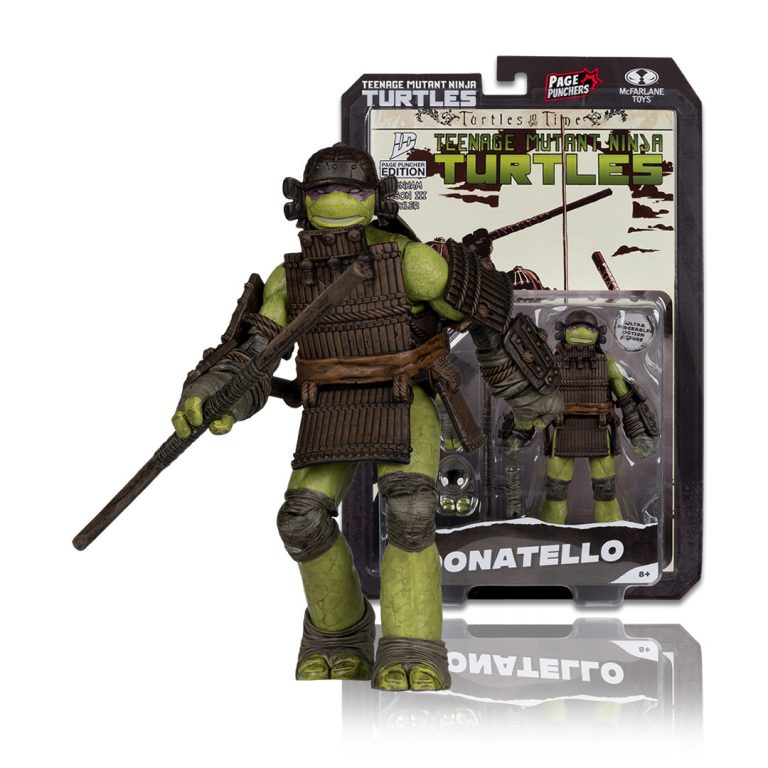 Donatello (Page Punchers: Teenage Mutant Ninja Turtles) 5&Prime; Figure w/Turtles in Time Comic