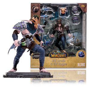 Elf Druid/Rogue: Rare (World of Warcraft) 1:12 Scale Posed Figure