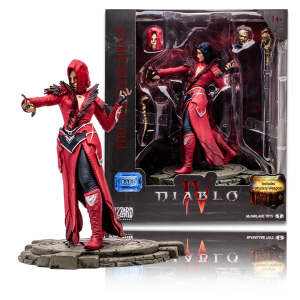 Fire Bolt Sorceress: Rare (Diablo IV) 1:12 Posed Figure
