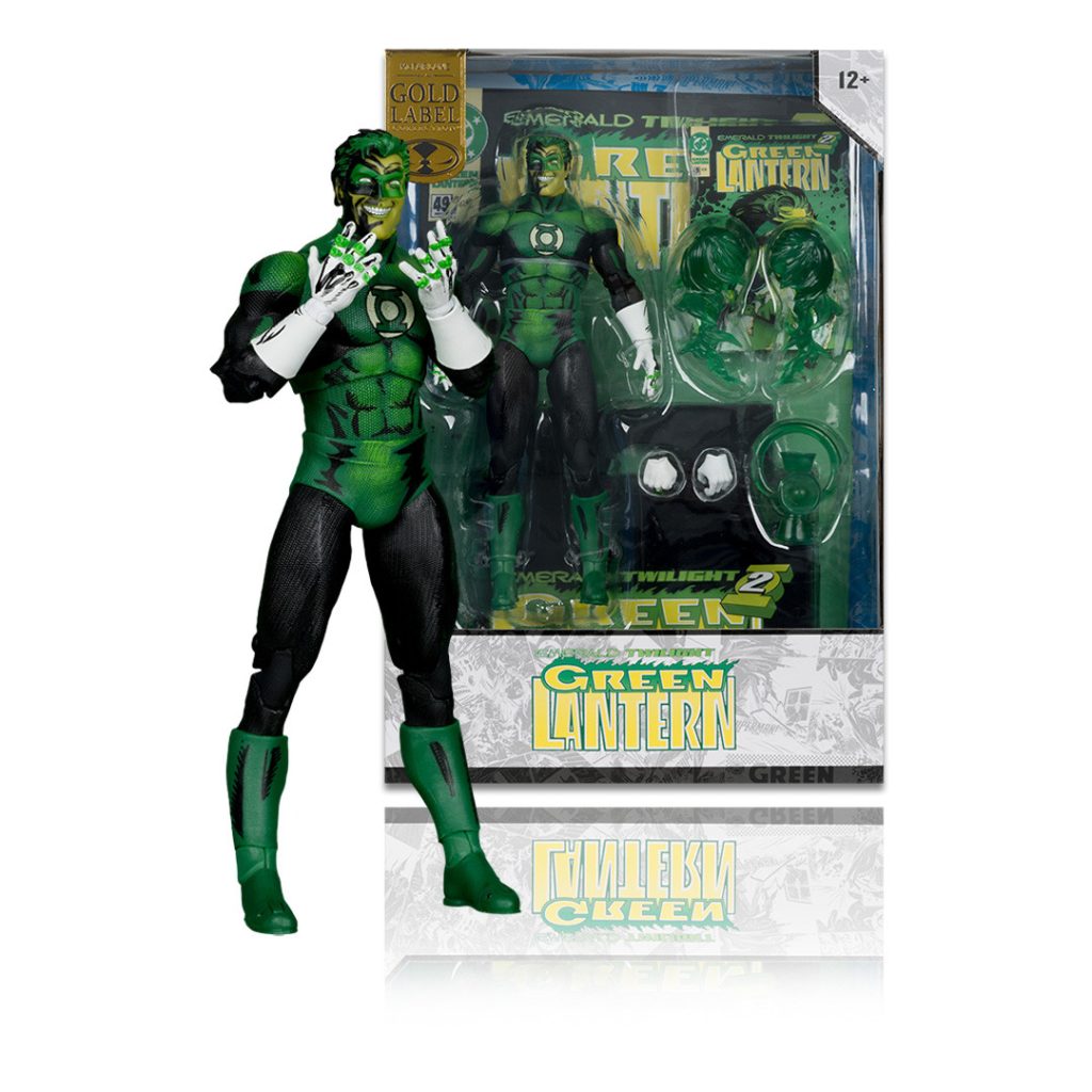 Green Lantern (Emerald Twilight) Gold Label 7&Prime; Figure McFarlane Cover Recreations