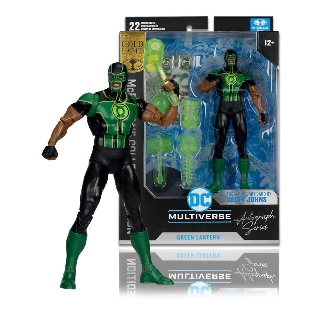 Green Lantern (Simon Baz) AUTOGRAPH Series Gold Label 7&Prime; Figure