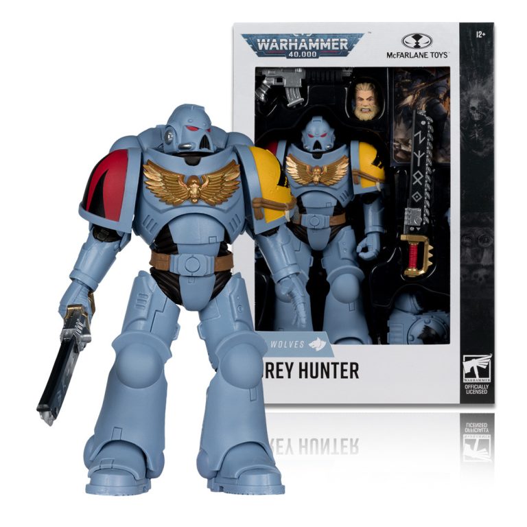 Grey Hunter: Space Wolves (Warhammer 40000) 7&Prime; Figure