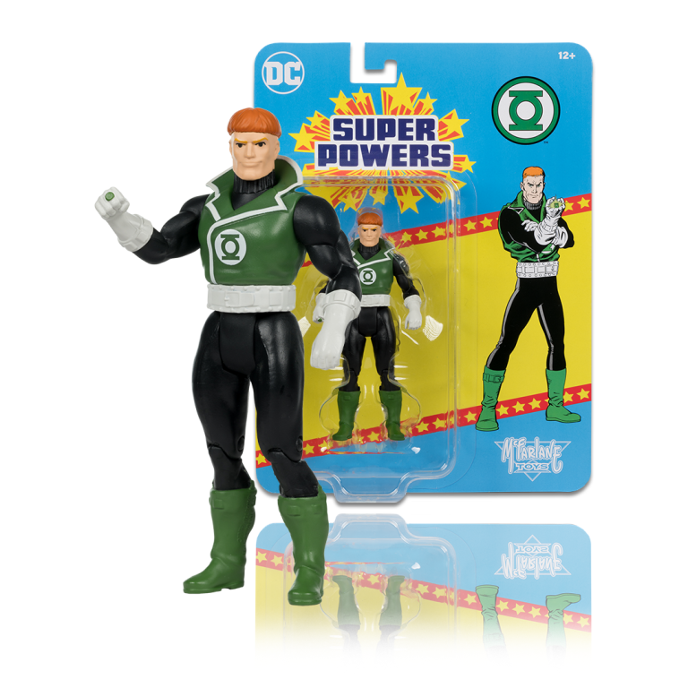 Green Lantern: Guy Gardner (DC Super Powers) 4.5&Prime; Figure