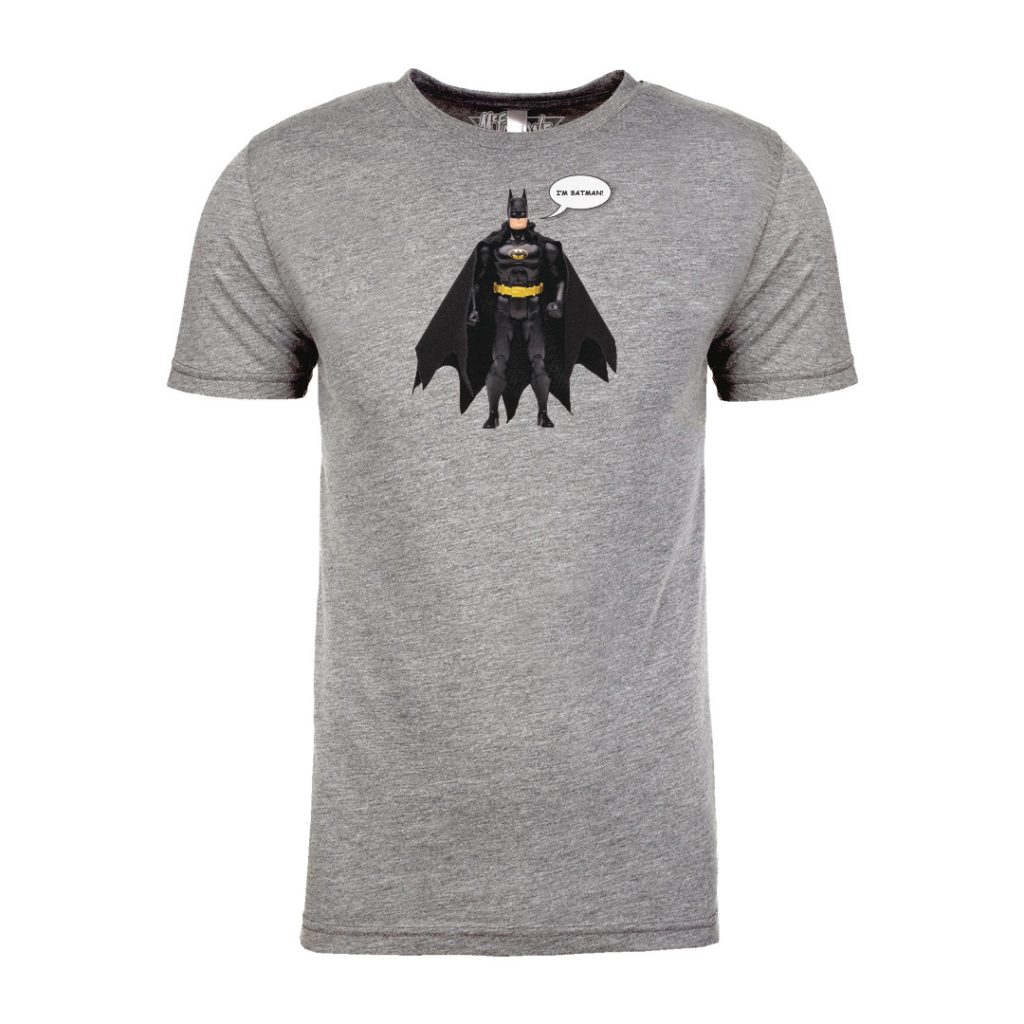 DC Super Powers I&rsquo;m Batman T-Shirt (Heather Gray) MTS Exclusive