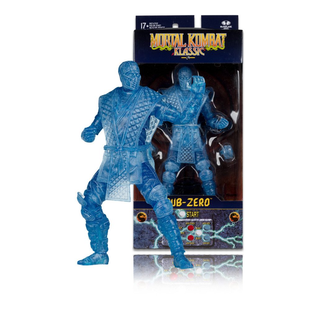 Ice Clone Sub-Zero (Mortal Kombat Klassic) 7&Prime; Figure (PRE-ORDER ships July)