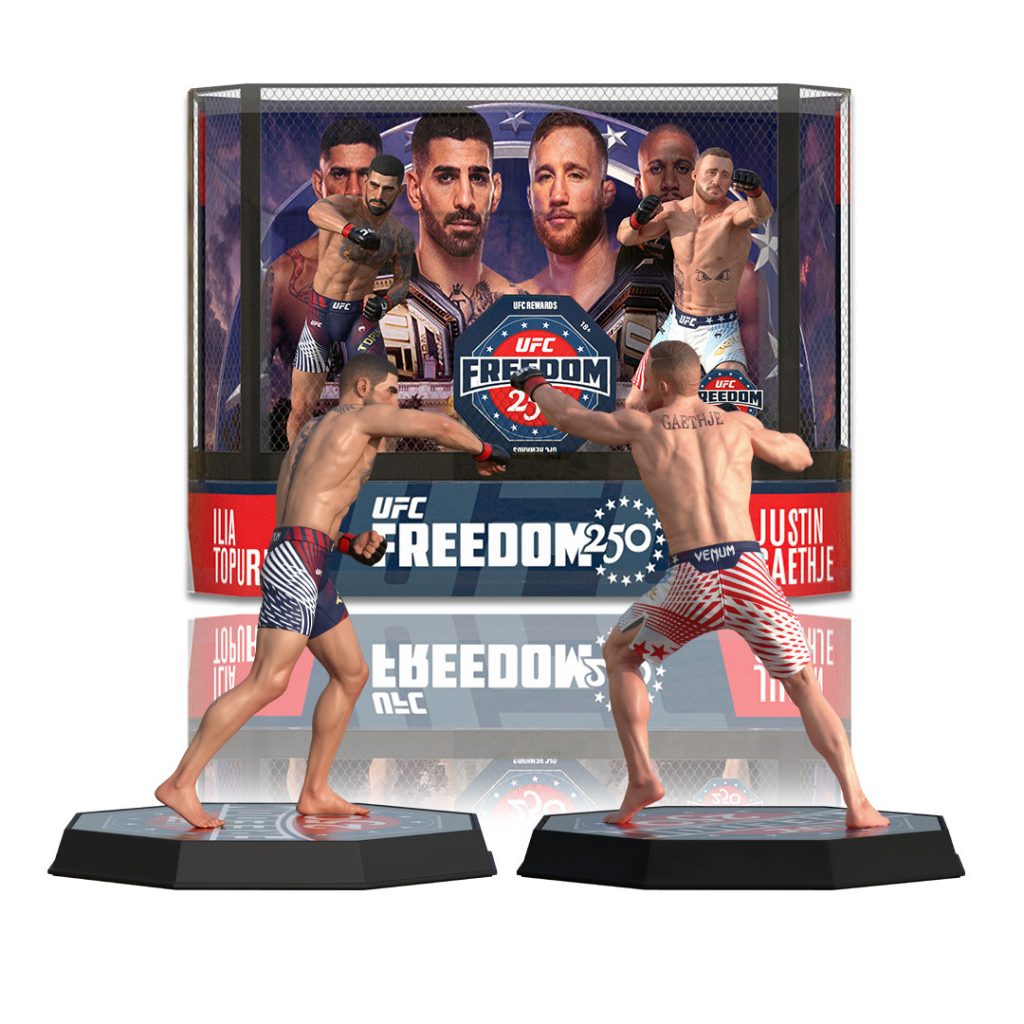 Ilia Topuria vs Justin Gaethje (UFC: Freedom 250) 7&Prime; 2-Pack Figure McFarlane&rsquo;s SportsPicks (PRE-ORDER ships December)