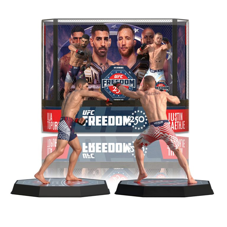 Ilia Topuria vs Justin Gaethje (UFC: Freedom 250) 7&Prime; 2-Pack Figure McFarlane&rsquo;s SportsPicks (PRE-ORDER ships December)