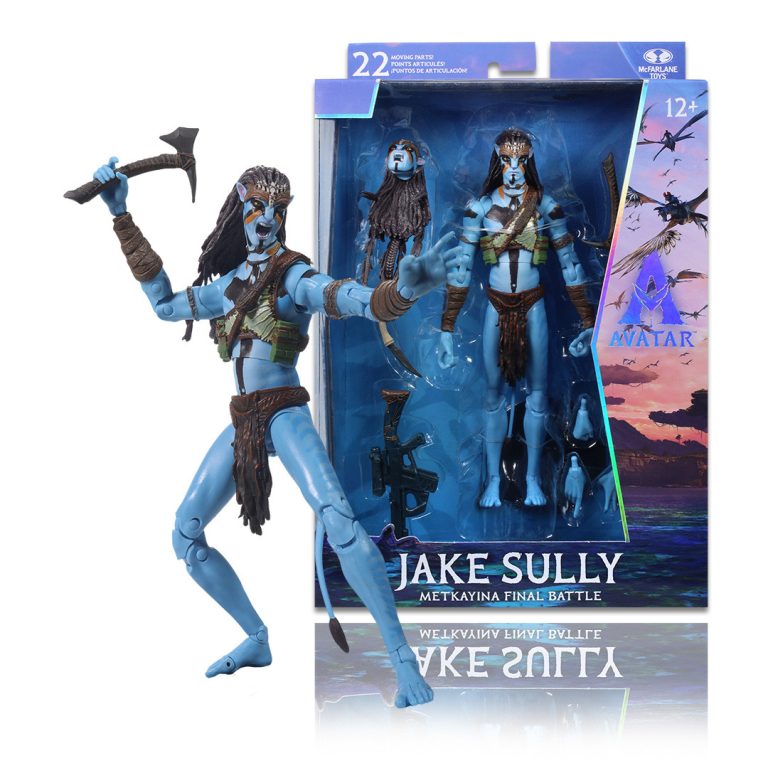 Jake Sully in Metkayina Final Battle (Avatar: Fire and Ash) 7&Prime; Figure