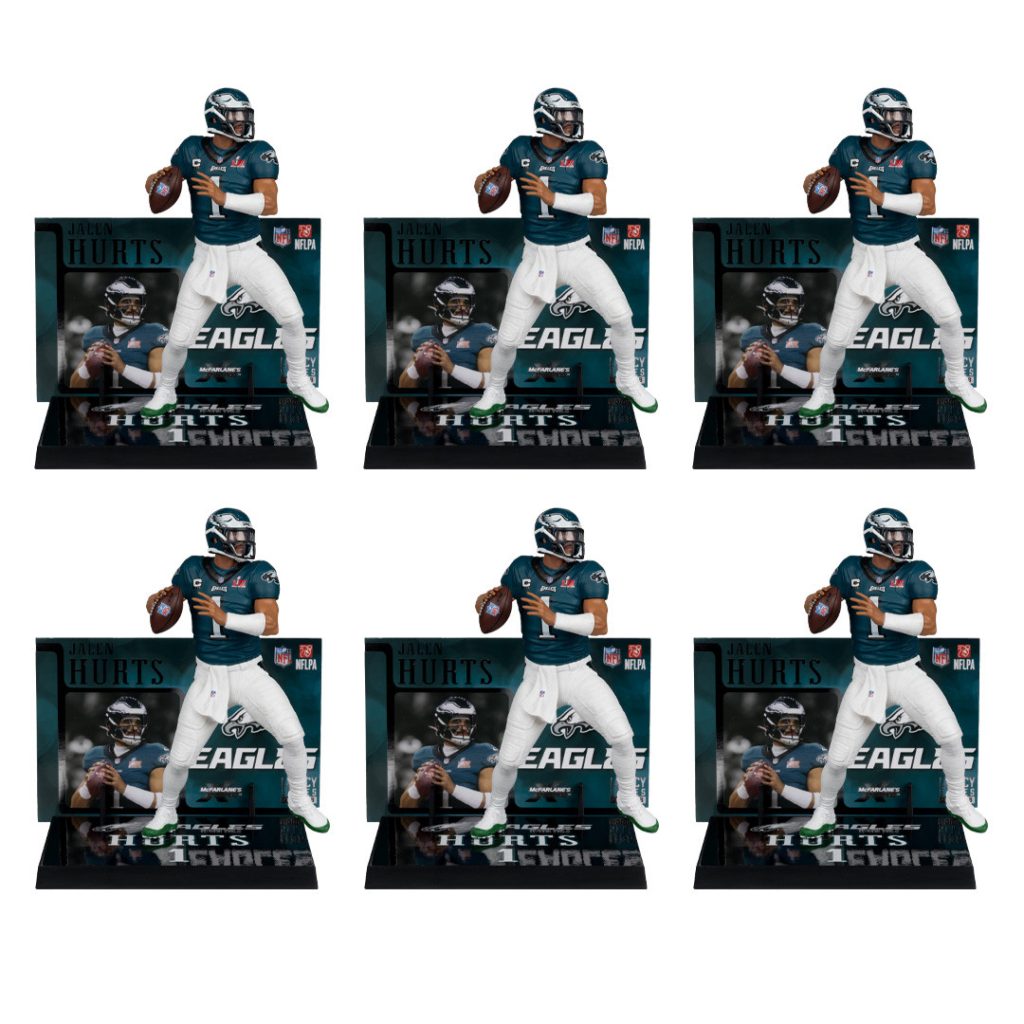 Jalen Hurts Super Bowl Edition (Philadelphia Eagles) NFL Factory Sealed Case (6)