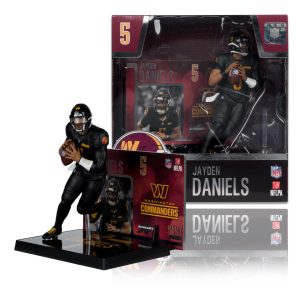Jayden Daniels  w/Alternate Black Uniform (Washington Commanders) NFL 7" Figure McFarlane's SportsPicks