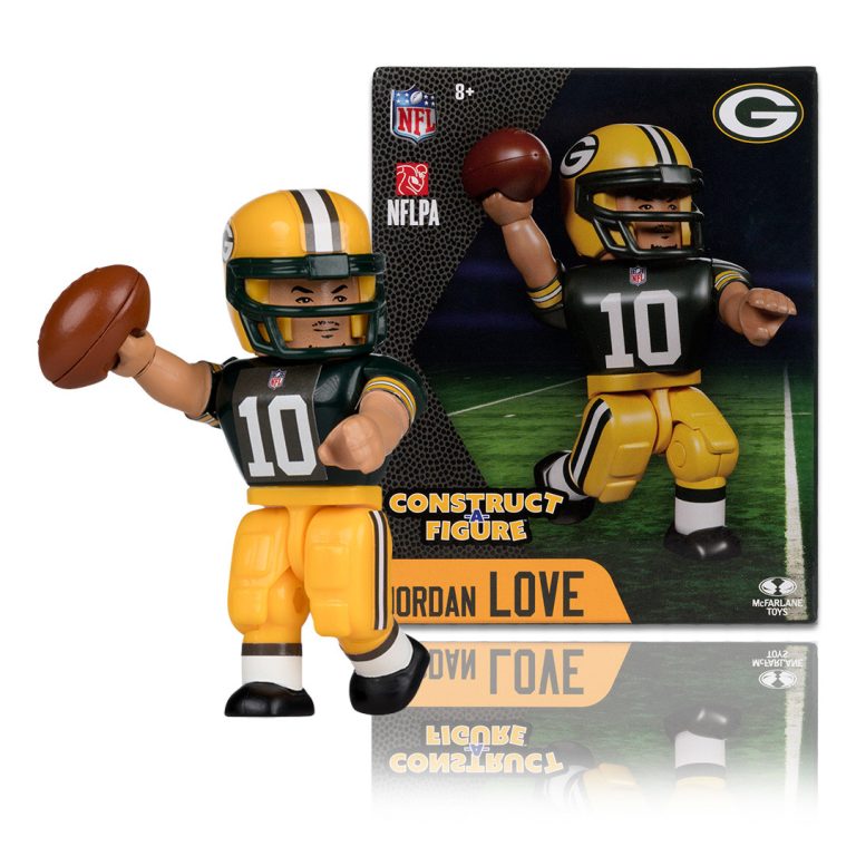 Jordan Love (Green Bay Packers) Construct-a-Figure