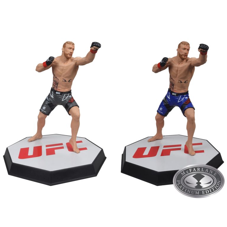 Justin Gaethje (UFC) Bundle (2) Regular and Platinum CHASE 7&Prime; Figures McFarlane&rsquo;s SportsPicks