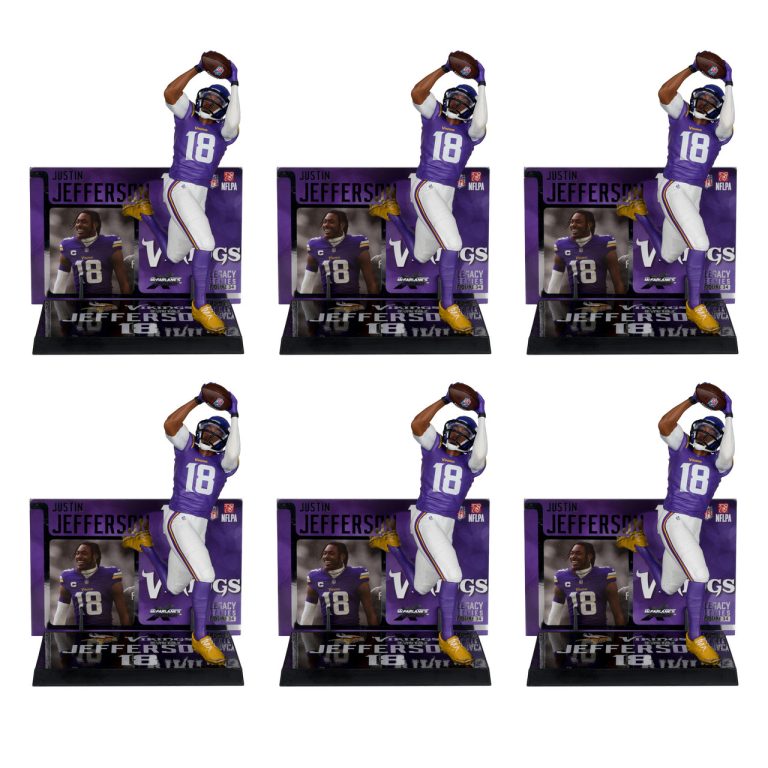 Justin Jefferson (Minnesota Vikings) NFL Factory Sealed Case (6)