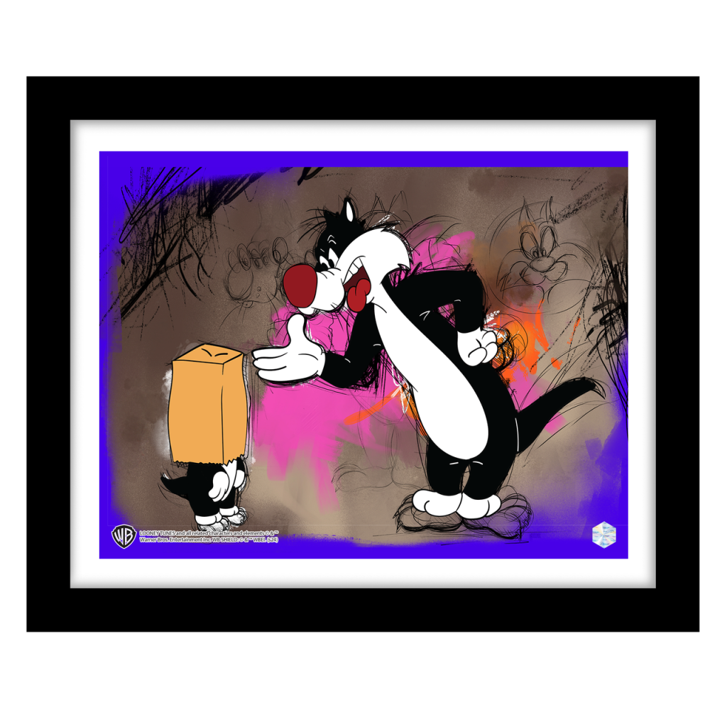 Who&rsquo;s Kitten Who? #1104 (Looney Tunes Animation Cel Art Scene)