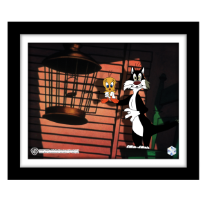Birds Anonymous #1006 (Looney Tunes Animation Cel Art Scene)