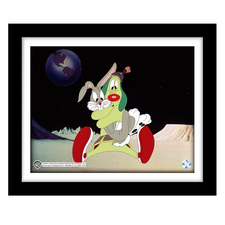 Haredevil Hare #1007 (Looney Tunes Animation Cel Art Scene)