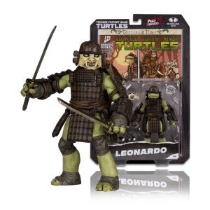 Leonardo (Page Punchers: Teenage Mutant Ninja Turtles) 5" Figure w/Turtles in Time Comic