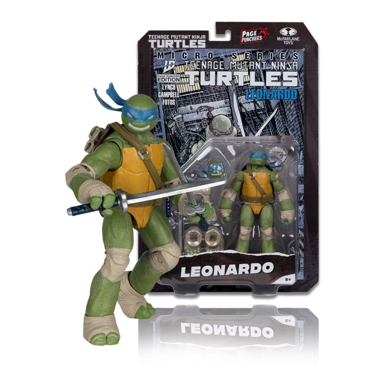 Leonardo (Page Punchers: Teenage Mutant Ninja Turtles) 5&Prime; Figure w/Comic