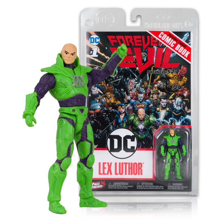 Lex Luthor w/Forever Evil Comic (Page Punchers) 3&Prime; Figure
