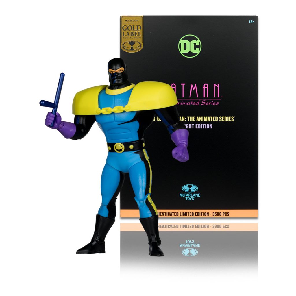 Lock-Up (Batman: The Animated Series) Black Light Edition Gold Label 6&Prime; Deluxe Figure Exclusive