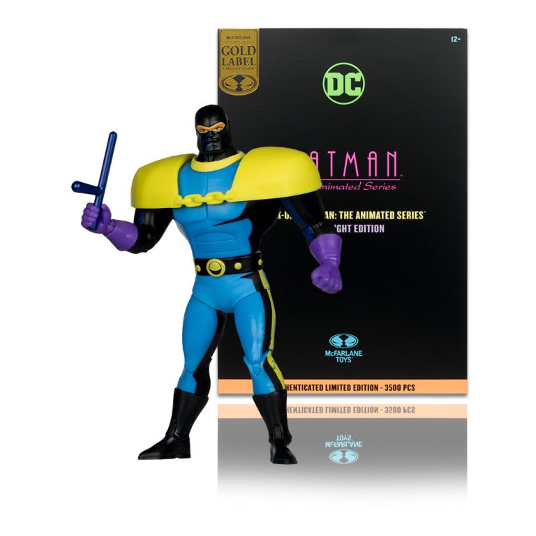Lock-Up (Batman: The Animated Series) Black Light Edition Gold Label 6&Prime; Deluxe Figure Exclusive