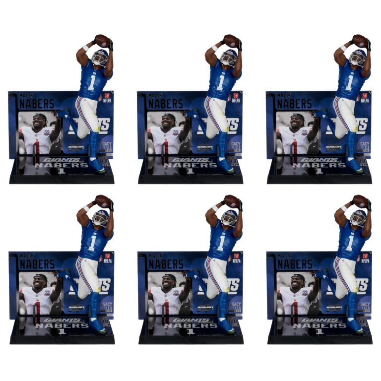 Malik Nabers (New York Giants) NFL Factory Sealed Case (6)