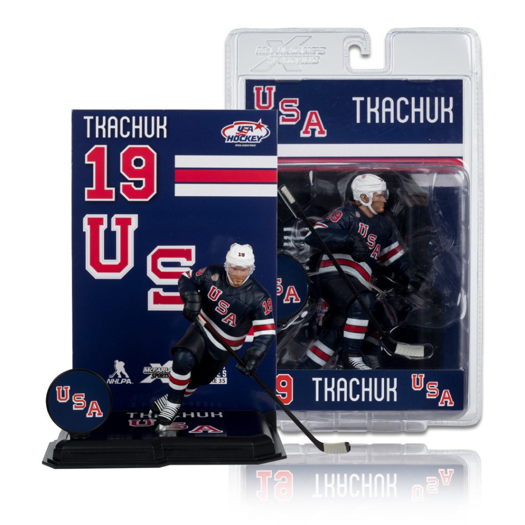 Matthew Tkachuk (USA Hockey) Olympics 7&Prime; Figure