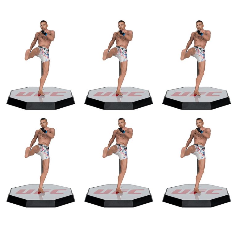 Max Holloway (UFC) 7&Prime; Gold Label Factory Sealed Case (6) w/Digital Collectibles Exclusive