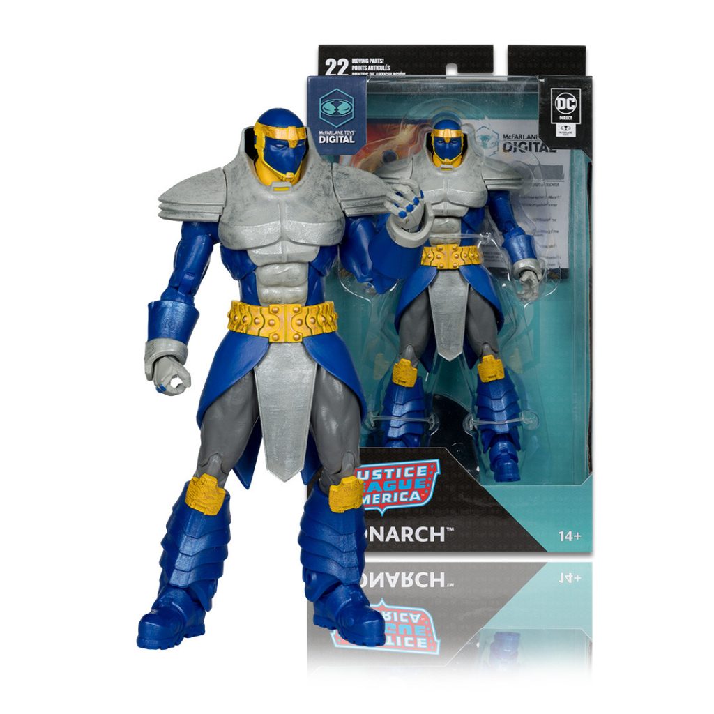 Monarch (DC Countdown) 7&Prime; Figure w/McFarlane Toys Digital Collectible