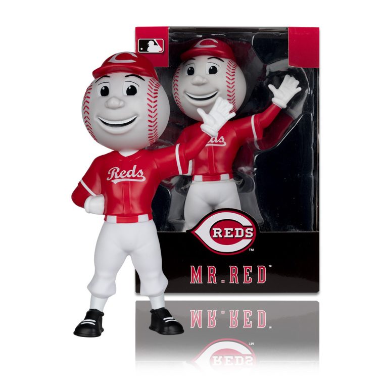 Mr Red (Cincinnati Reds) 8&Prime; Vinyl Mascot Figure