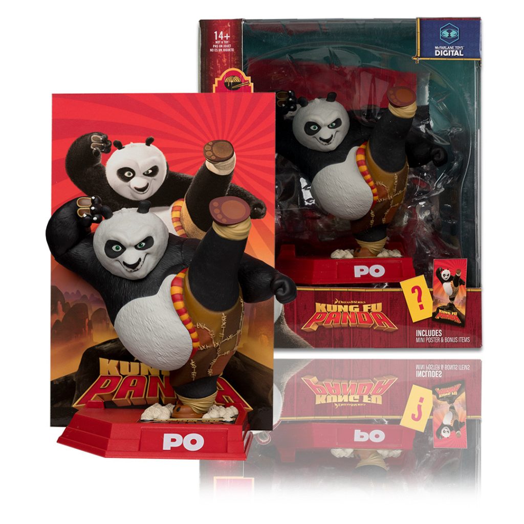 Po (Movie Maniacs: Kung Fu Panda) 6&Prime; Posed Figure