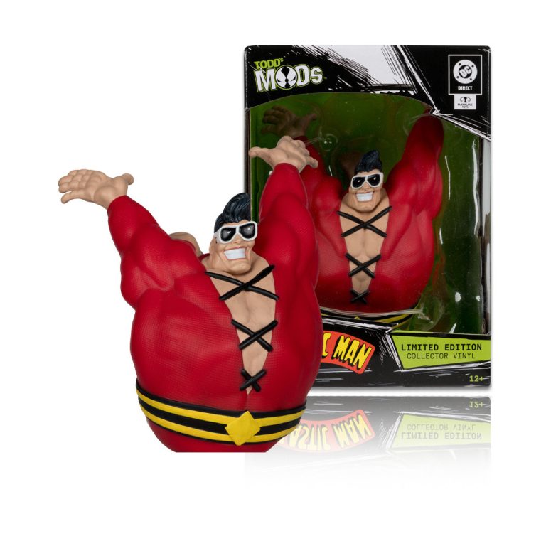 Plastic Man (Todd&rsquo;s Mods) Limited Edition Collector Vinyl 4.5&Prime; Posed Figure (PRE-ORDER ships July)