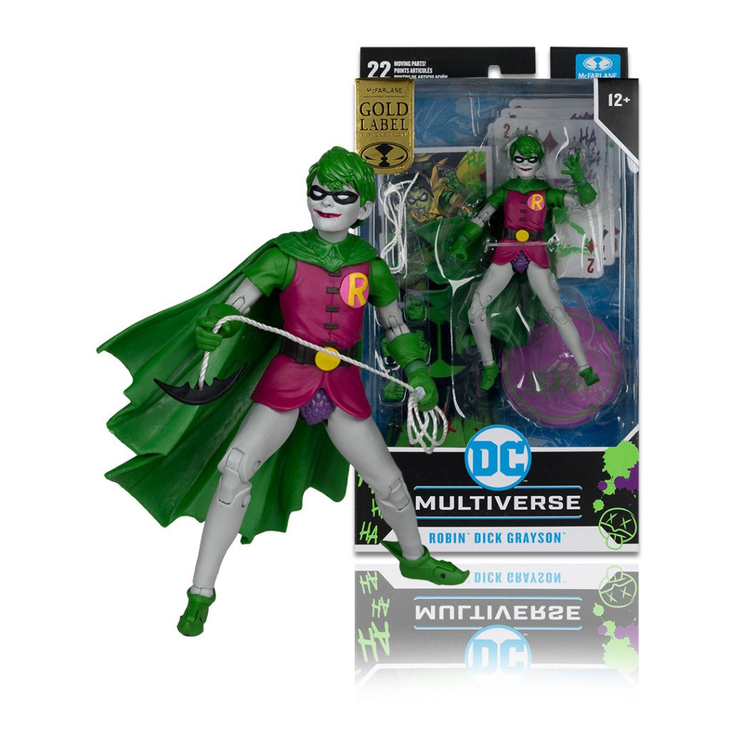 Robin (Dick Grayson) Jokerized Gold Label 7&Prime; Figure Exclusive