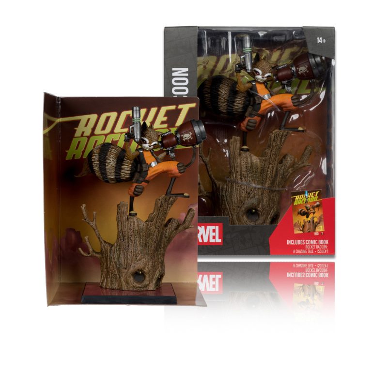 Rocket Raccoon (Rocket Raccoon: A Chasing Tale #1) 1:6th Scale Collectible Figure w/Scene