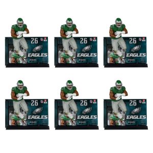 Saquon Barkley w/Classic Uniform - Kelly Green (Philadelphia Eagles) NFL Factory Sealed Case (6)