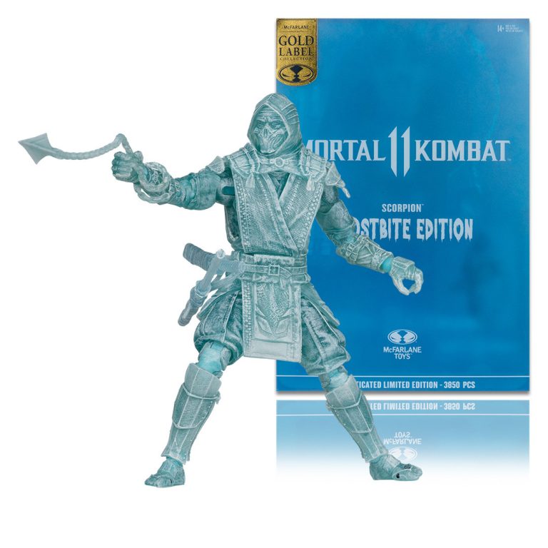 Scorpion (Mortal Kombat) Frostbite Edition Gold Label 7&Prime; Figure
