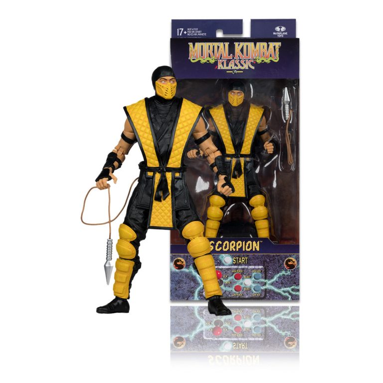 Scorpion (Mortal Kombat Klassic) 7&Prime; Figure