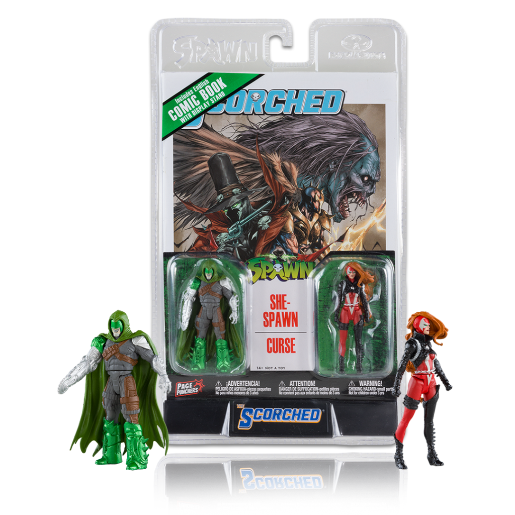 She Spawn and Curse w/Comic (Page Punchers) 3&Prime; 2-Pack