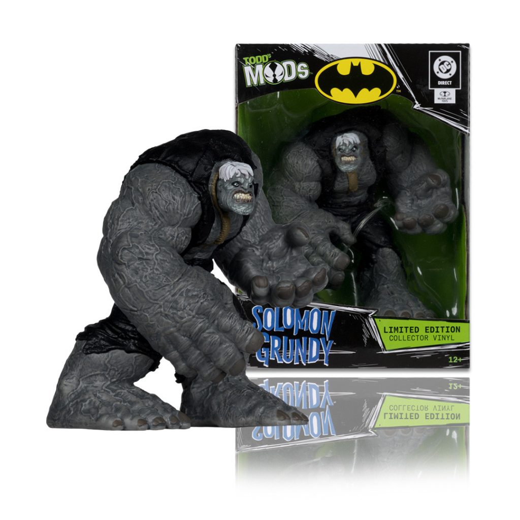Solomon Grundy (Todd&rsquo;s Mods) Limited Edition Collector Vinyl 4.5&Prime; Posed Figure