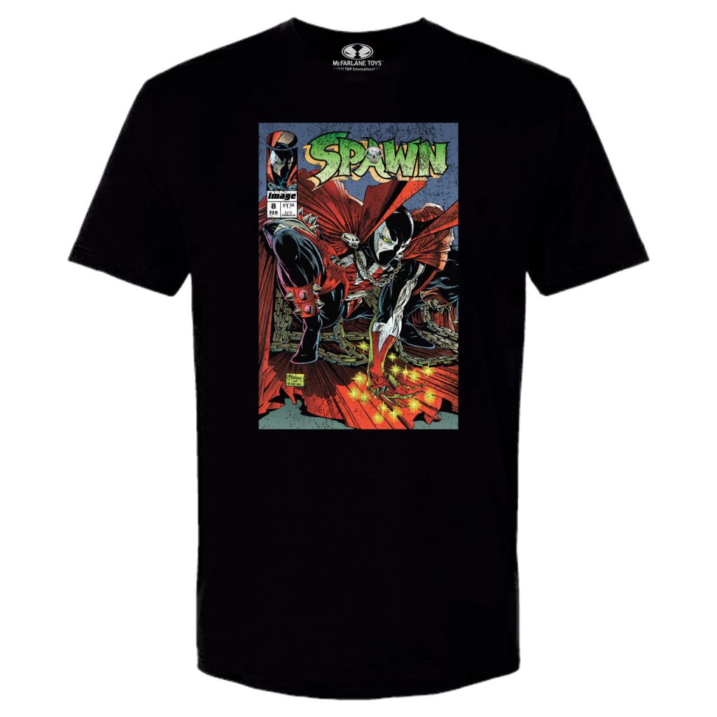 Spawn Comic #8 Cover T-Shirt Black MTS Exclusive