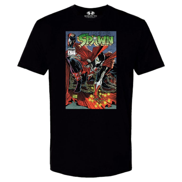 Spawn Comic #8 Cover T-Shirt Black MTS Exclusive