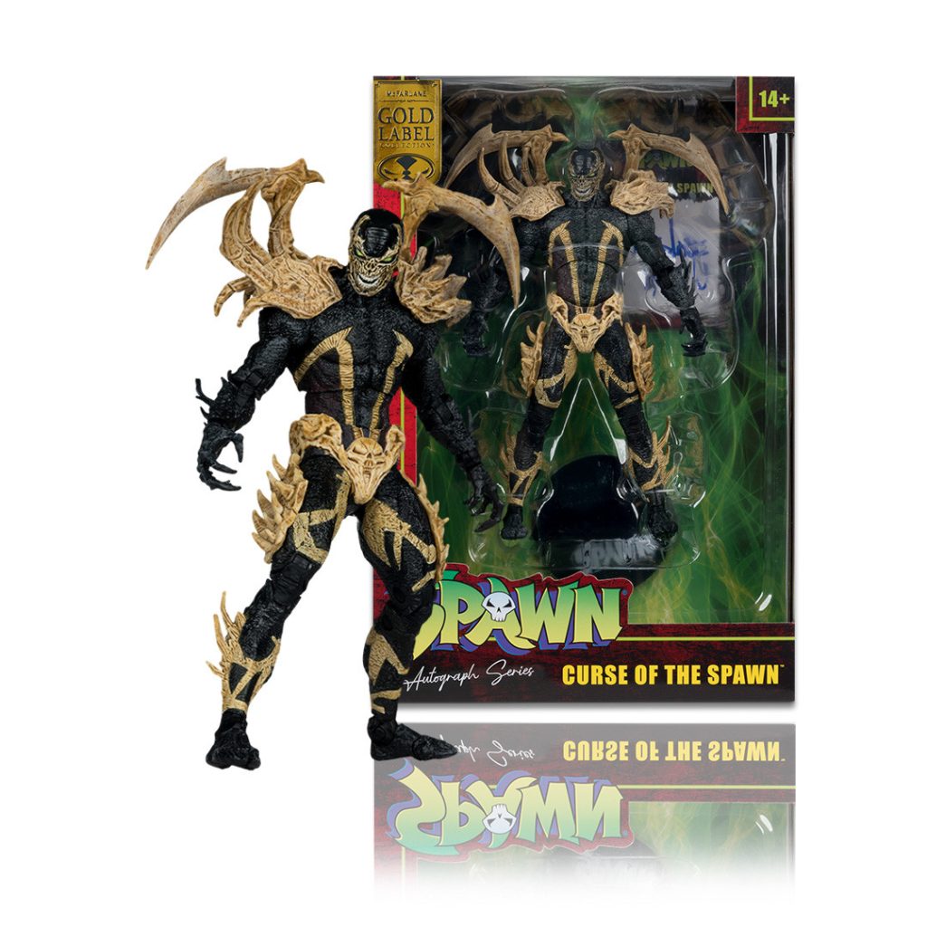 Curse of the Spawn (Spawn) Autograph Series Gold Label 7&Prime; Figure