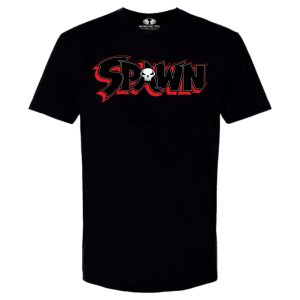 Spawn Black and Red Logo T-Shirt Black MTS Exclusive