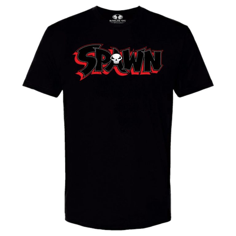 Spawn Black and Red Logo T-Shirt Black MTS Exclusive